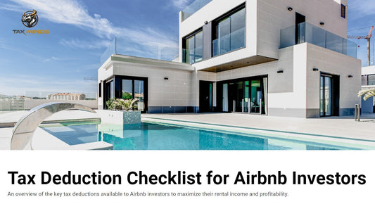 Tax Deduction Checklist for Airbnb Investors (Digital Download)