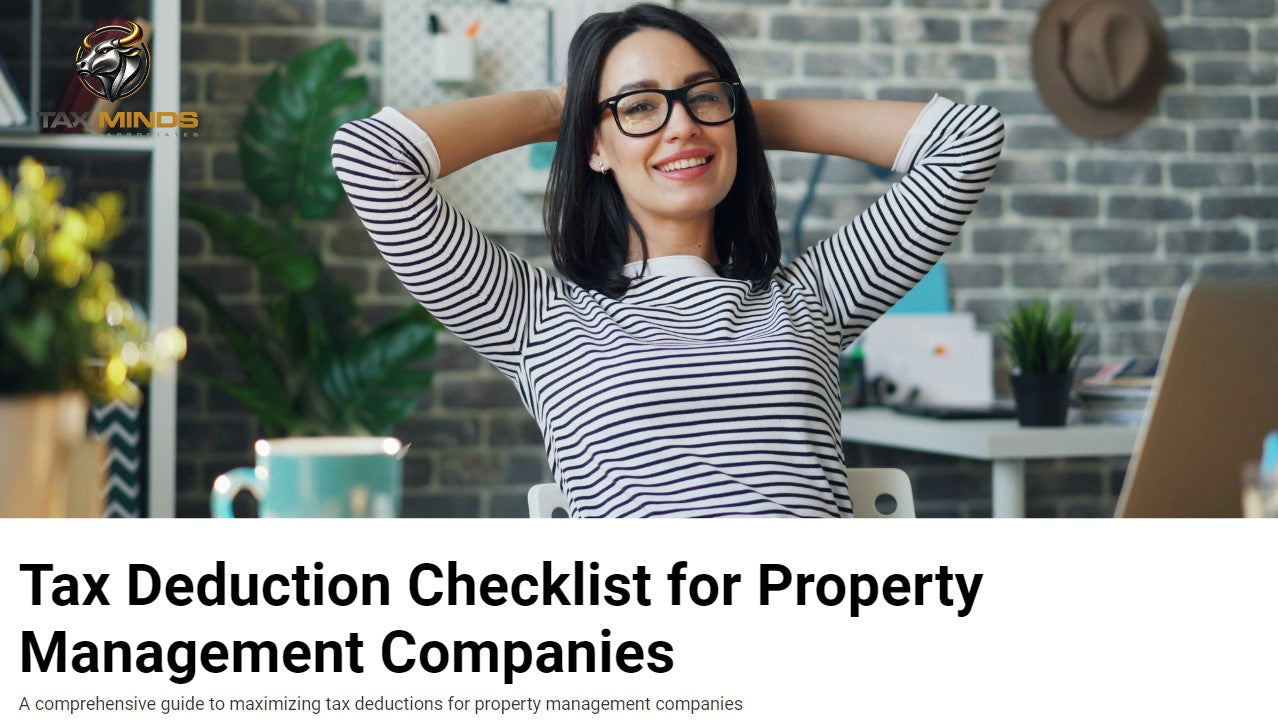Tax Deduction Checklist for Property Management Companies